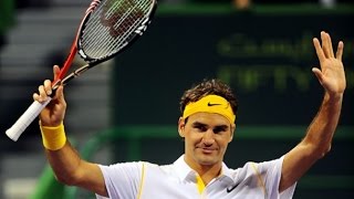 Roger Federer - Australian Open & Doha 2011 Slow Motion