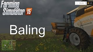 Farming Simulator '15 Tutorial: Baling