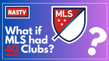 WHAT IF MLS HAD 40 CLUBS?  - Map of Potential MLS Franchises by 2036