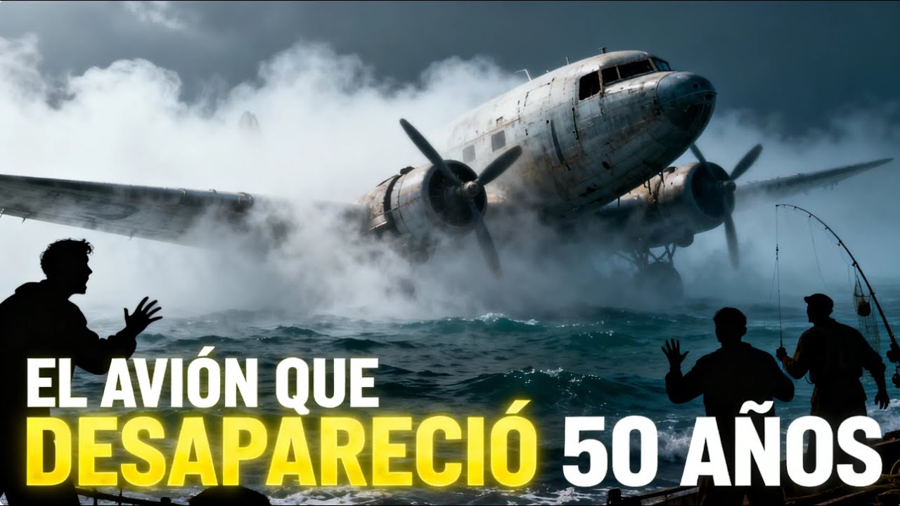 EL AVIÓN QUE DESAPARECIÓ 50 AÑOS… Y REGRESÓ DEL TIEMPO