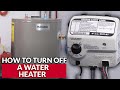 How To Turn Off A Water Heater - Ace Hardware