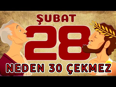 ŞUBAT ayı neden 28 çeker? 4 yılda bir 29 çekmesinin sebebi NEDİR?