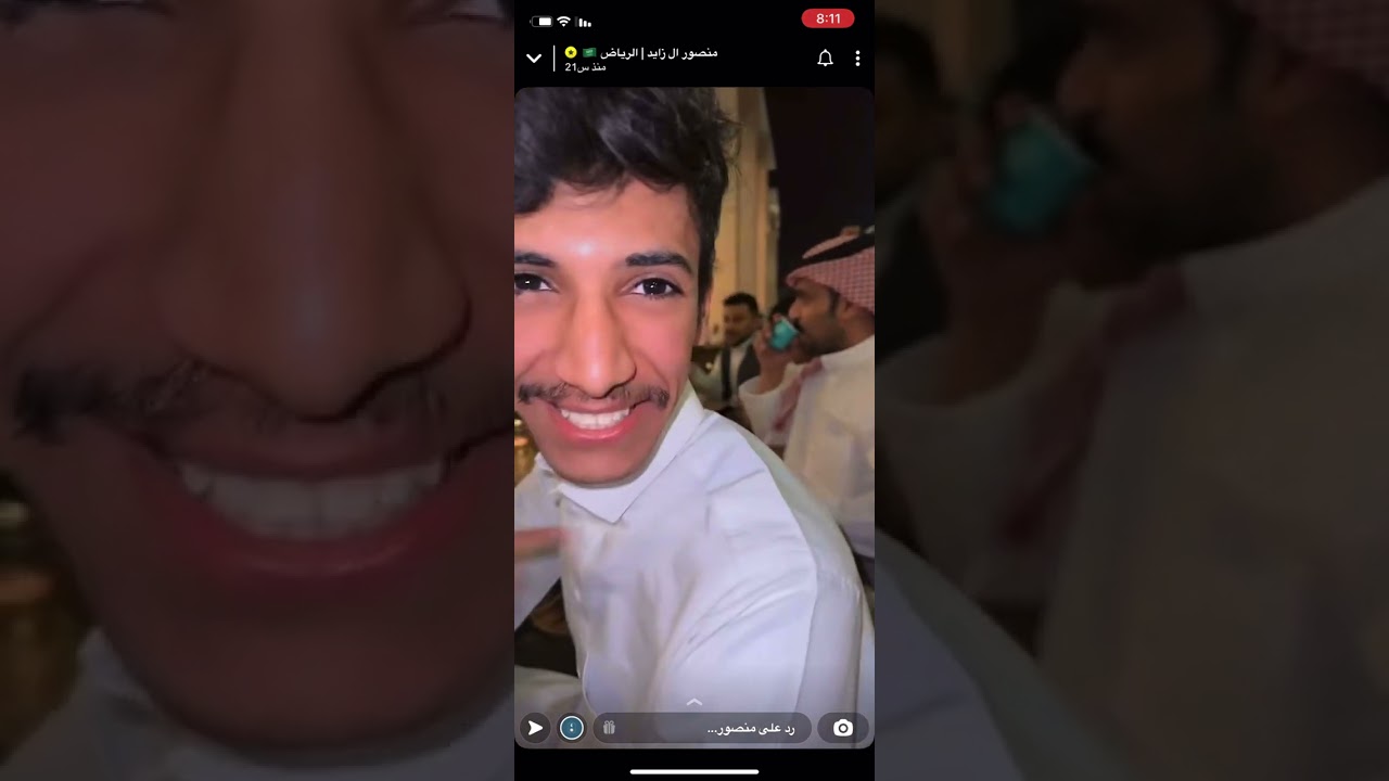 سنابات منصور آل زايد بالرياض مع سعود ونيف