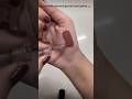 Touch of mousse lipstick, shade- 01 my forever, lipstick swatches #swatches #lipstick #brown #makeup
