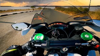 مواصفات الدراجة zx10r وتجربة القيادة 🔥