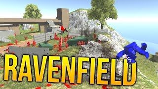 Ravenfield - 500 vs 500 Battle Hilarity - Slow Motion!?! - Ravenfield Gameplay Highlights