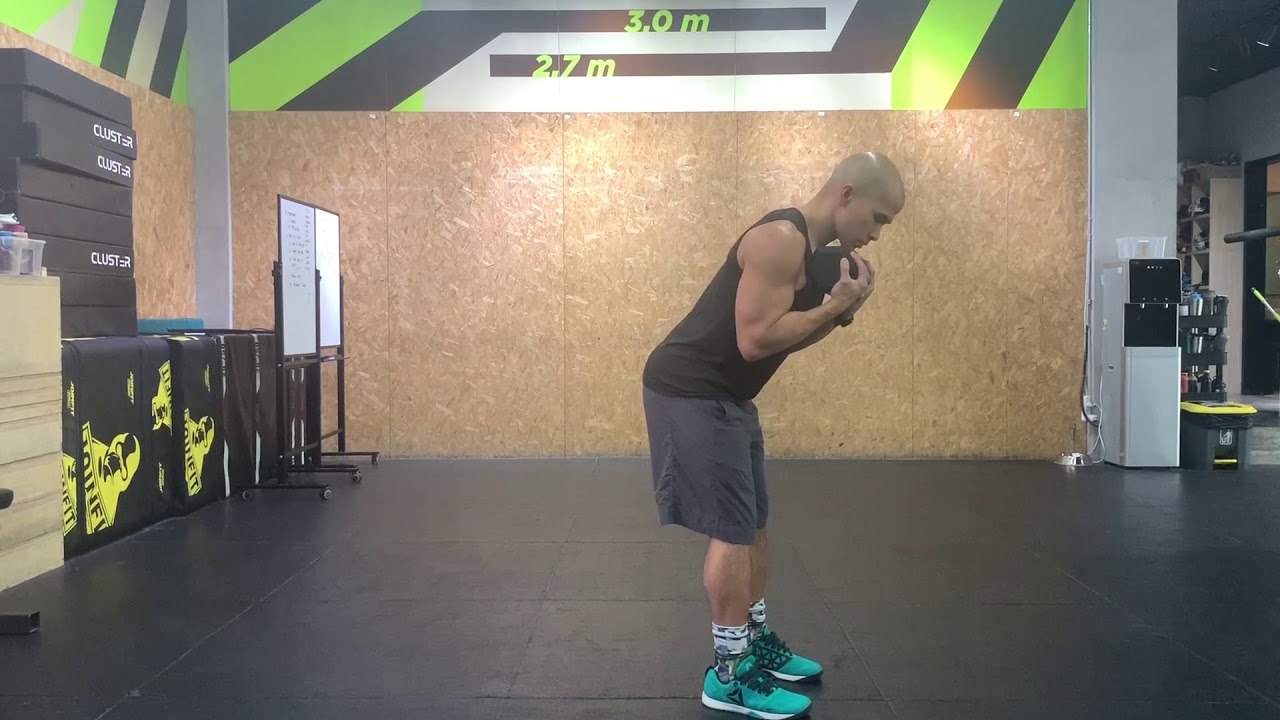 Front Loaded Dumbbell Good Morning YouTube