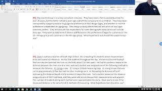 Final Project notes on Chi-square