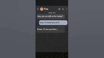 When people end their text with an ellipsis