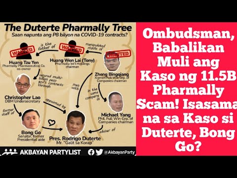 Ombudsman Babalikan Muli Ang Kaso Ng 11 5B Pharmally Scam Isasama Na Sa Kaso Si Duterte Bong Go