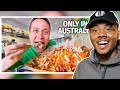 Australian fast food  top 5 cheap eats in sydney australia   american reaction