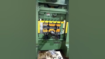 High speed power press E& I