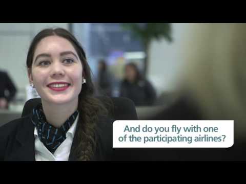 Schiphol Privium Business class check-in - 2016