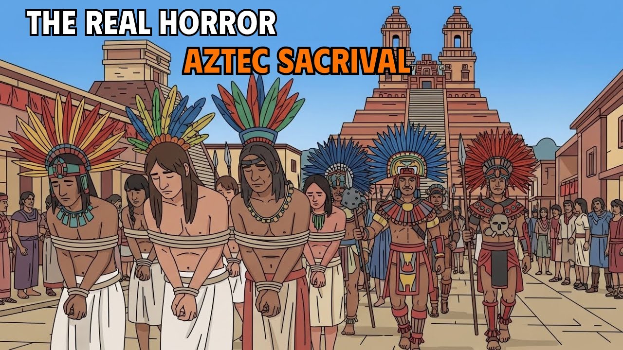 The Real Horror of Aztec Sacrifice | History In a Nut Shell - YouTube