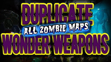 Duplicate WonderWeapons Glitch on all Maps after update 1.24 - Black Ops 3 Zombies