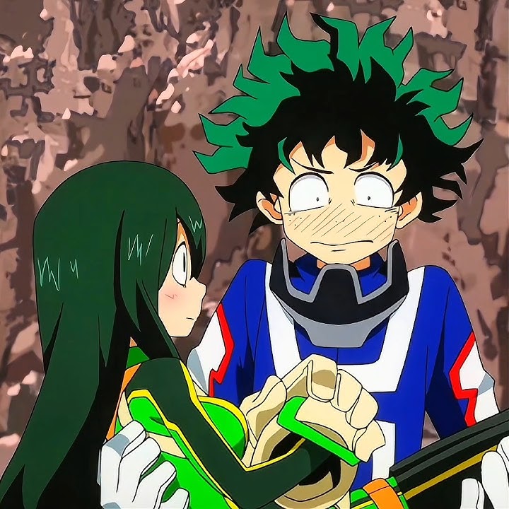 Deku rescues Tsuyu 😳💚 | #myheroacademia #edit #amv #mha #anime