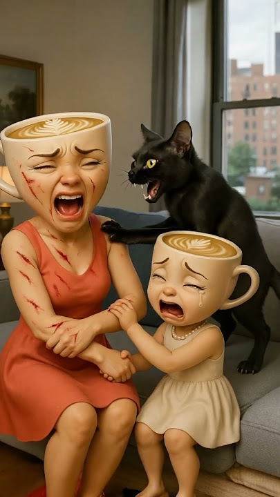 Ballerina Cappuccina - New Pet Black Cat Story!