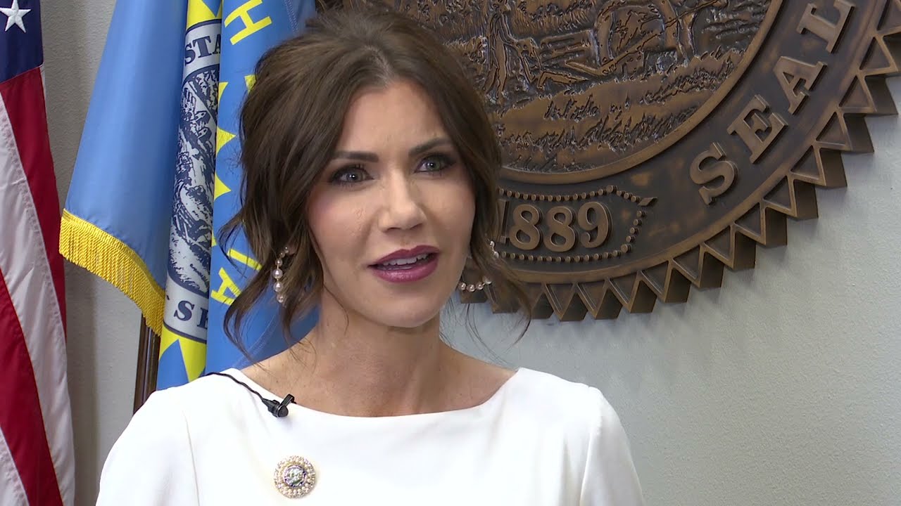 Governor Kristi Noem interview following her 2022 State of the State
