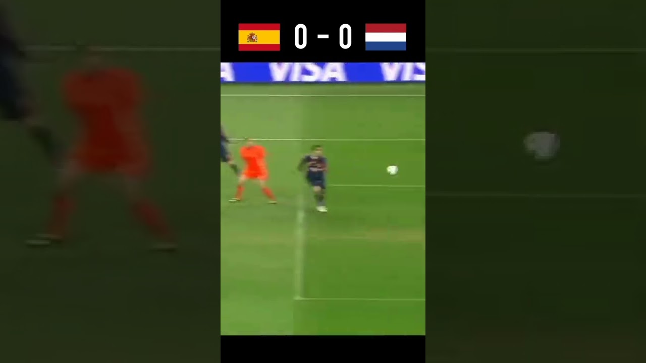 Spain vs Netherlands 2010 FIFA World cup final Highlights#shorts #football #youtube