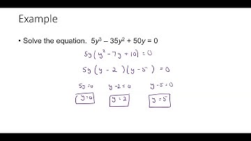 Section 6.6 – 6.7 Part 3: Solving Quadratics By Factoring
