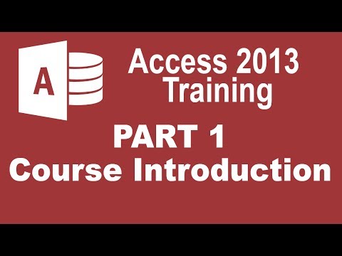 microsoft access 2013 tutorial video