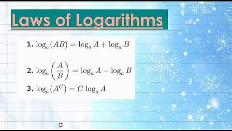 Laws of Logarithms | Evaluating Log Expression, Expanding & Combining Log Expressions