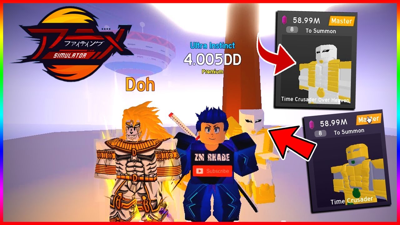 How To Master *TIME CRUSADER* to TIME CRUSADER Over Heaven Stand AFS