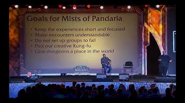 Blizzcon 2011 Dungeons and Raids Panel Part 2: Raid Finder, Goals for MOP