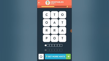Wordbrain 2 Specialist Vegetables Level 1-5 Answers Walkthrough
