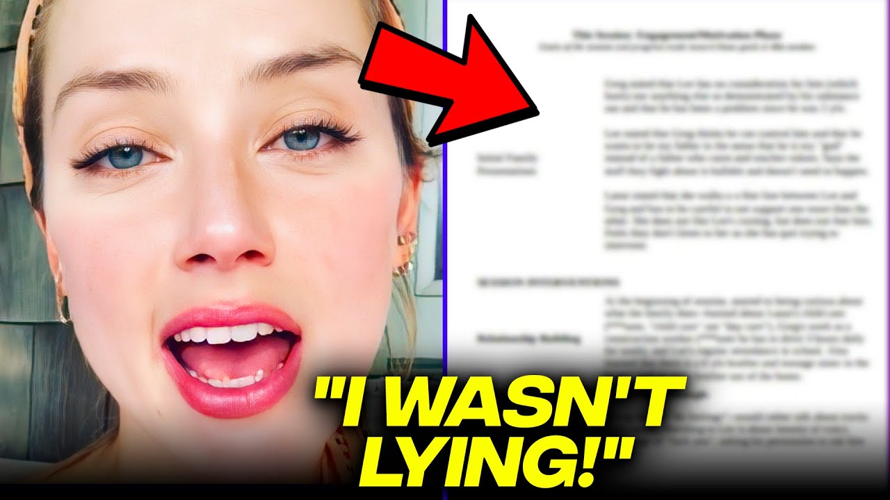 Amber Heard PULLS OUT Therapist Notes Proving She Did Report Alleged