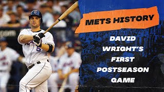 David Wright’s First Postseason Game