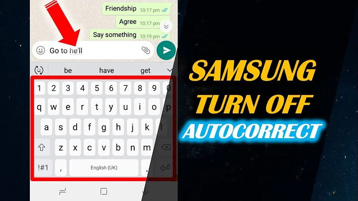 How to Turn off Autocorrect on SAMSUNG Device - DayDayNews