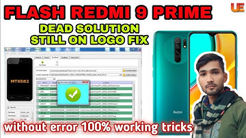 redmi 9 prime flash sp flash tool