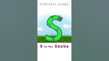 Letter S Alphabet Loops / full video on channel #jesterkids