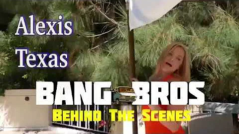 Alexis Texas  BANGBROS   Behind The Scenes Interview with