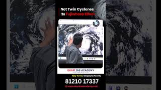 🌪️ Twin Cyclones and MJO Connection Explained | Fujiwhara Effect | UPSC Geography