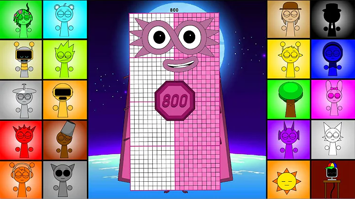 Incredibox Sprunki vs Numberblocks Band (1-20) - Guess the Hidden Pattern!