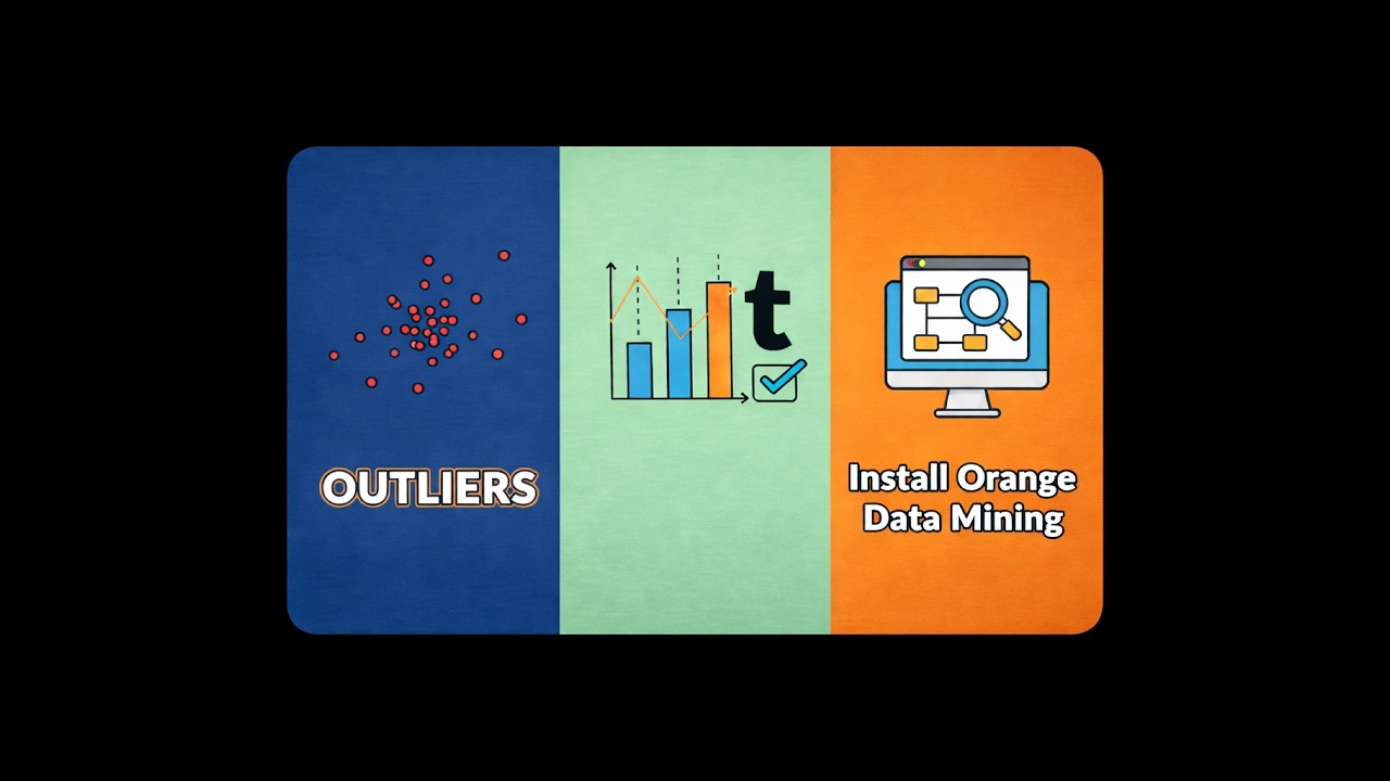 TUTORIAL OUTLIERS, SIGNIFIKANSI (UJI T) DAN INSTALL ORANGE DATA MINING