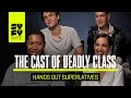 Deadly Class Cast Gives Superlatives | SYFY WIRE