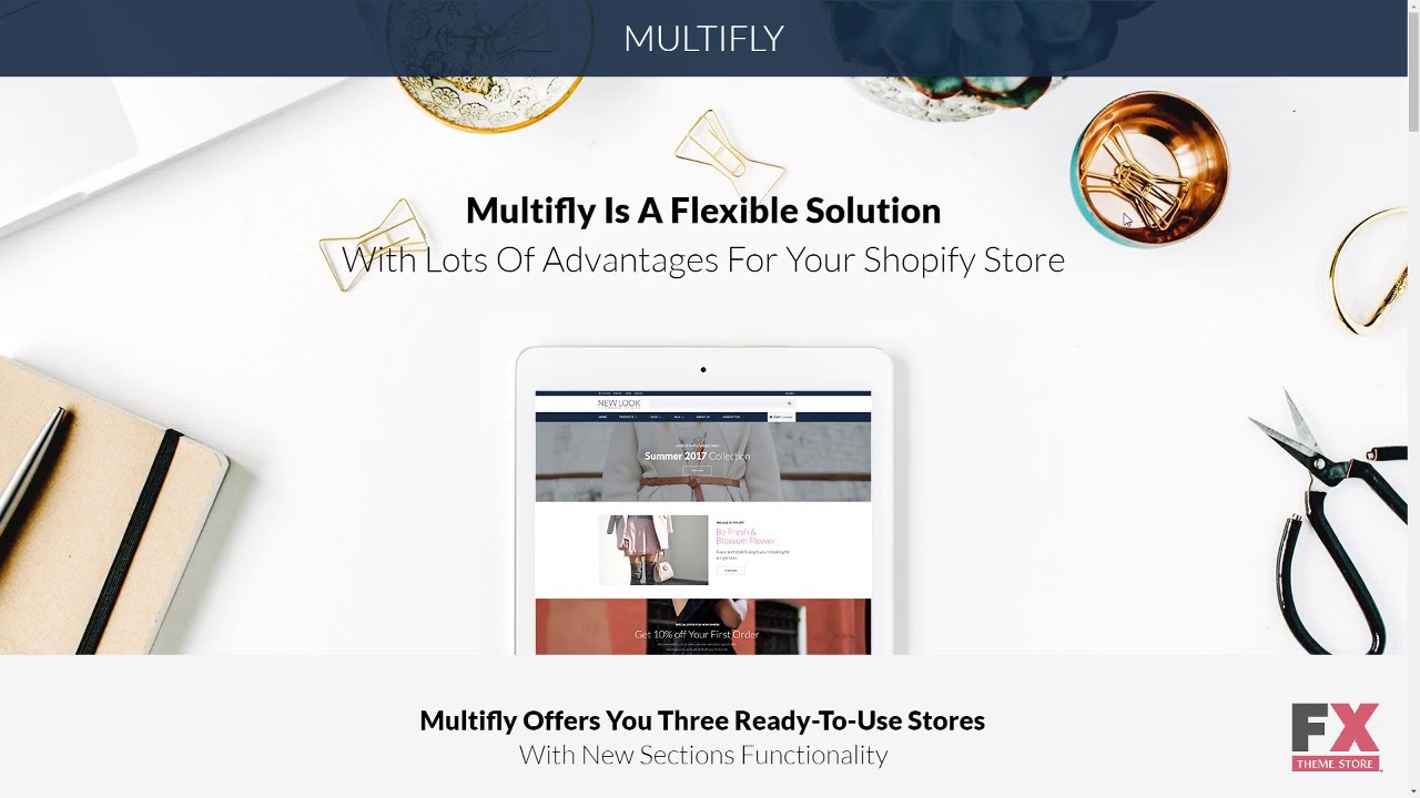 A lot of advantages. Best Shopify Theme for Summer.