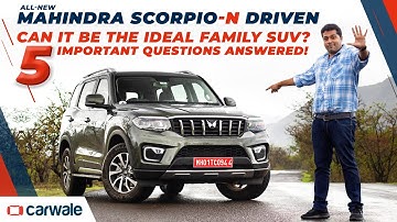 Mahindra Scorpio 2022 Review | The Best Family SUV? | CarWale