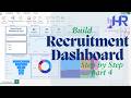 Build a HR Recruitment Dashboard - Part 4 ||Recruitment Funnel, Source Mix & Open Positions Analysis