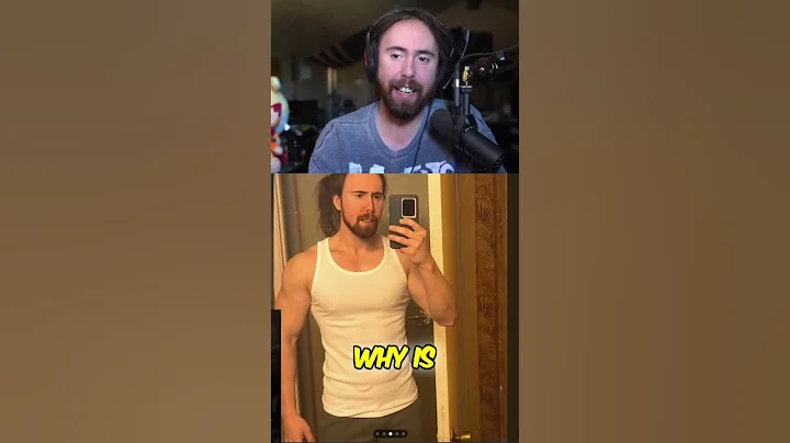 Asmongold got THIRSTY looking at himself #asmongold #twitch #react #gaming #news #drama