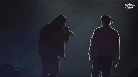 Justin Bieber and Don Toliver performing "Private Landing" at Rolling Loud California |03.05.23|