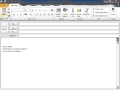 Outlook 2010 Compose an HTML Message