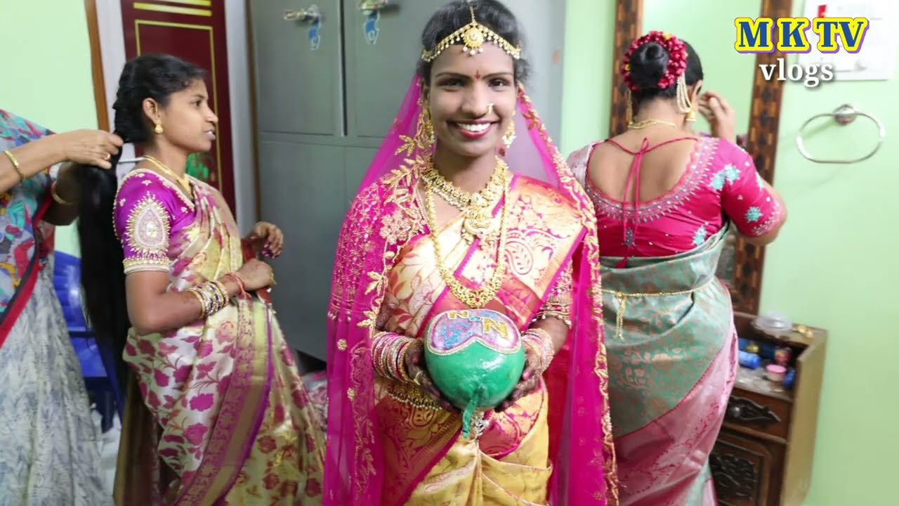 మైలపోలు, గడికుడుకలు తెచ్చినం ప్రథానం పూజ || MKTV VLOGS #MKTV VARSHINI #VLOG - 333