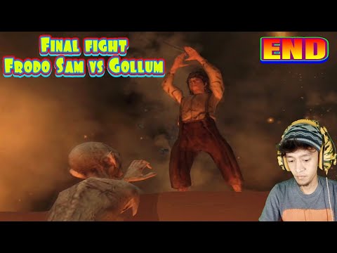 Frodo Sam Vs Gollum – GAME PS2 – THE LORD OF THE RINGS Gameplay (END)