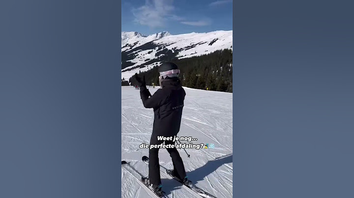 ⛷️Het skiseizoen staat voor de deur!❄️
