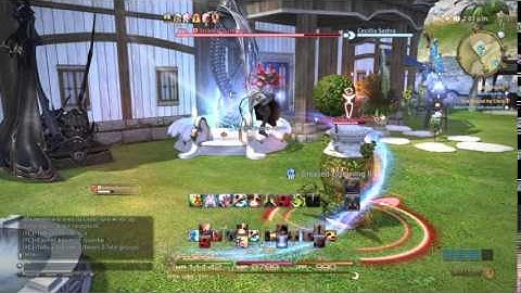 FINAL FANTASY XIV monk tornado kick animation