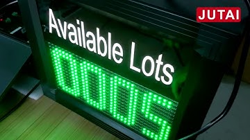 JUTAI Parking Guidance System Wiring Reference Video